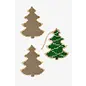 Klaar om te borduren: Kerstboom versiering