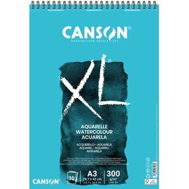 Canson XL - Aquarelpapier 30vellen 300g/m² A3 wit