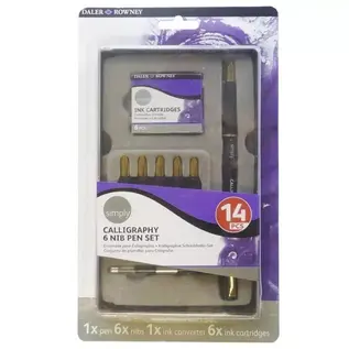 Daler-Rowney kalligrafie Set 14 delig