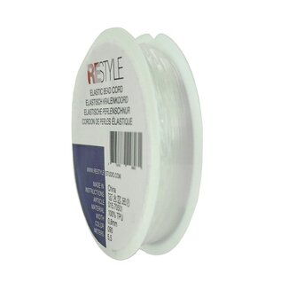 Elastisch kralenkoord 0.5mm, 13 meter