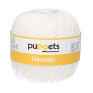 Puppets Eldorado dikte 10 50g 07001 wit bad 4574010