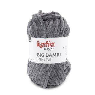 BIG BAMBI 108 Antraciet grijs bad 74048
