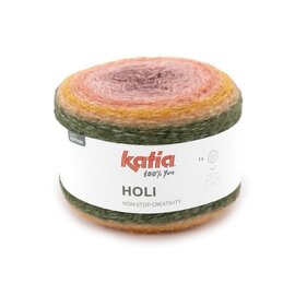 HOLI 504 - Kaki-Oranje-Kauwgom roze bad 83000