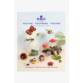 DMC Viltpatroonboek met als thema "betoverende bossen"