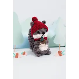 Gulzige Eekhoorn door Joanna Hatley Intermediate Amigurumi Haakpakket