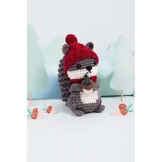 Gulzige Eekhoorn door Joanna Hatley Intermediate Amigurumi Haakpakket