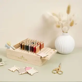 DMC Eco Vita wikkelkaarten organizer incl. wikkelkaarten-