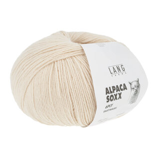 Lang Yarns Alpaca soxx 6-fach/6-ply 1087.0002 Cream bad 386158