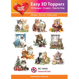 Easy 3D Designs pakket Seasonal Cats