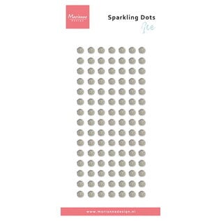 Sparkling dots - ice