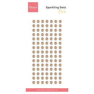 Sparkling dots - fire
