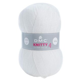 DMC Knitty 4 100g - kleur 961  wit bad 54227