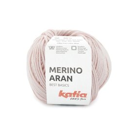 MERINO ARAN 112 - Zeer licht roze bad 85301