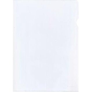 Documentenmap model L-mapjes A4 PP 120mμ transparant