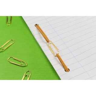 Paperclips - 26 mm - messing - 125 stuks -