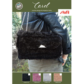 Kit tas Carol Black 25 x 10 x h17cm