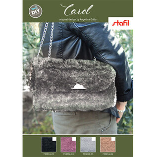 Kit tas Carol Light Grey 25 x 10 x h17cm