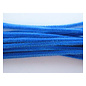 Chenille blauw 6mm x 30cm 20st