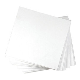 Pulp sheets white 25pcs / 1kg / 21x20cm