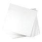 Pulp sheets white 25pcs / 1kg / 21x20cm