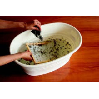 Pulp sheets white 25pcs / 1kg / 21x20cm