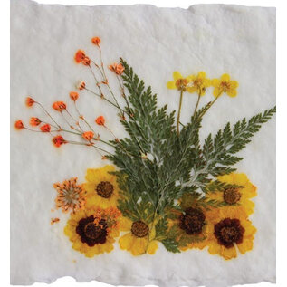 Pulp sheets white 25pcs / 1kg / 21x20cm