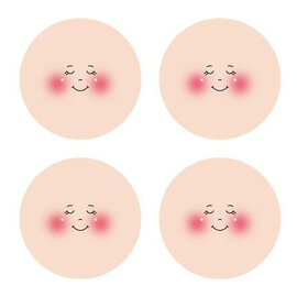 Gezichtstolastof voor het maken van poppen/engelen