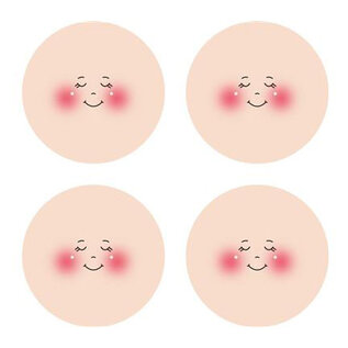 Gezichtstolastof voor het maken van poppen/engelen