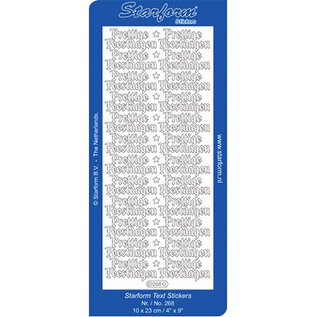 Stickers Text NL Christmas: Prettige Feestdagen - GOUD