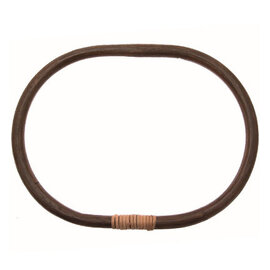 Handvat voor tas x2 bruin 25x19cm