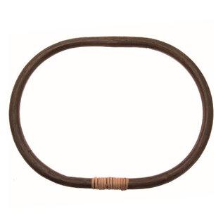 Handvat voor tas x2 bruin 25x19cm