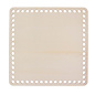 Houten vierkant 20x20cm met 7mm gaten