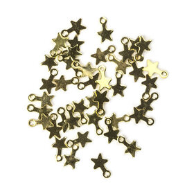 Ketting, Ster, Goud 40st.