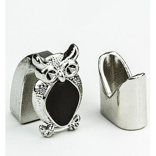 Koordsluiting, Uil, Platina/Zwart