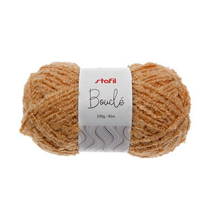 Stafil Boucle garen, beige 100gr.