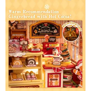 Robotime Gingerbread House DIY - Peperkoekhuis