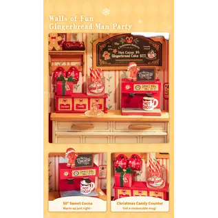 Rolife DIY Miniatuurhuis - Peperkoekhuis