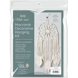 DIY Pakket - Macramé Kit Mandala Dromenvanger 23x63,5 cm