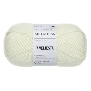 7 VELJESTA - 7 BROTHERS 010 ecru bad 8188 100gr.