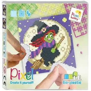 Pixelhobby Classic Halloween heks 12x12 cm