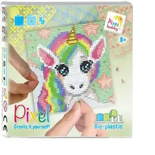 Pixelpakket Set vierkant - Eenhoorn II