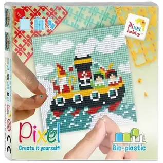 Pixelhobby Classic Stoomboot 12x12 cm