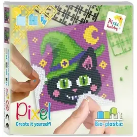 Pixelhobby Classic Halloween Kat 12x12 cm