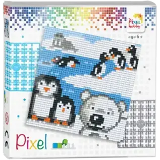 Pixelhobby Classic Pooldieren 12x12 cm