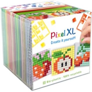 Pixelhobby XL kubus set Fruit