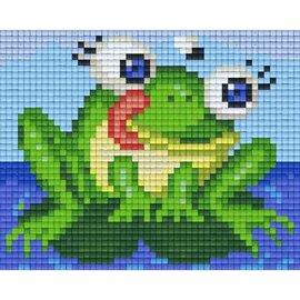 Pixelhobby pakket met 29 matjes/kikker