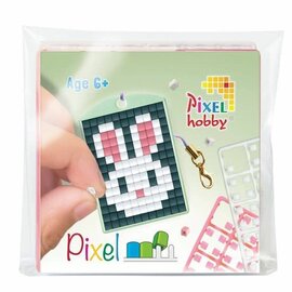 Pixelhobby medaillon startset - konijn