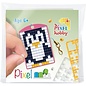 Pixelhobby medaillon startset - pinguïn