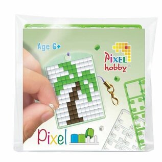 Pixelhobby medaillon startset - palmboom