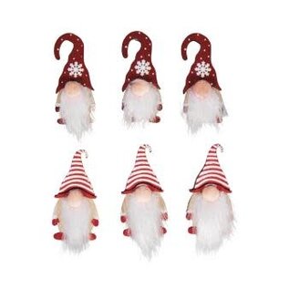 Strooihoutjes kabouter , FSC 100%, 2,3x4,5cm,m. lijmdot, 6st.